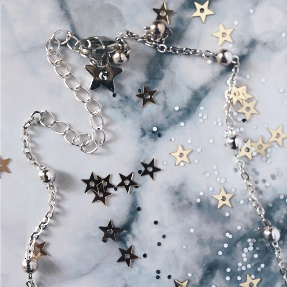 Silver Chain Choker